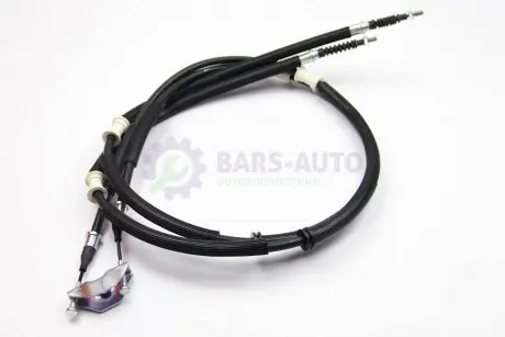 Трос ручного тормоза задний Astra G 98- (диск) (1592/1403x2) (Lucas) GOODREM RM4442