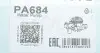 Насос воды Citroen Jumper/Peugeot Boxer 2.5D/TD/TDI/4x4 96-02 (B/B) (8 лоп) (3 канавки) GRAF PA684 (фото 3)