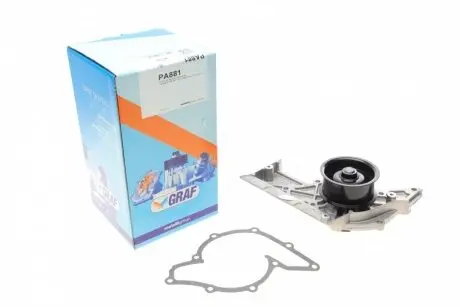 Насос води Audi A4/A6/A8 3.0/3.0quattro 01-06 (R/B) (5 лоп) GRAF PA881