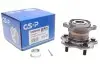 Подшипник ступицы (задней) Nissan Qashqai 07-/X-trail 1.5-2.0 dCI 07-13/Renault Koleos 08-(+ABS) GSP 9325019K (фото 1)