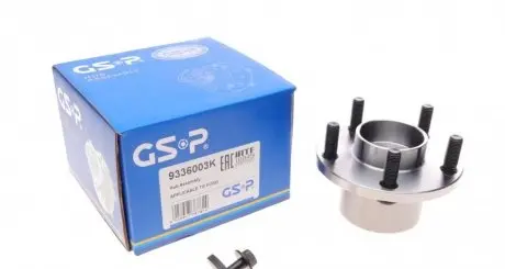 Подшипник ступицы (передней) Ford Focus II 05-12/C-MAX 07-10 (+ABS) GSP 9336003K