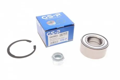 Подшипник ступицы (передней) Peugeot 106 91-04/205 87-98 (35x72x33)(к-кт) GSP GK0882