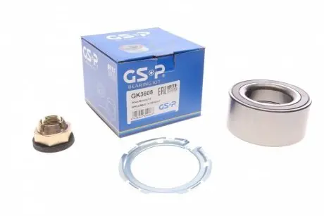 Подшипник ступицы (передней) Renault Laguna 01-15/Clio 3.0 V6 00-05 (45x83x39) (+ABS) GSP GK3608