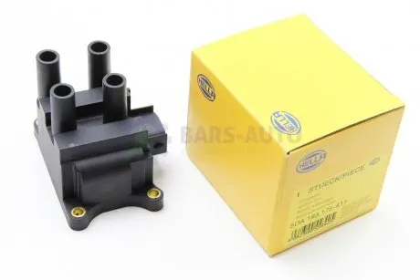 Котушка запалення ESCORT/FIESTA/FOCUS/FUSION/MONDEO/CONNECT 1.0-2.3 95- HELLA 5DA193175411