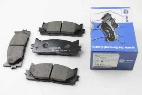 Тормозные колодки пер. LEXUS ES/TOYOTA CAMRY 2.4-3.5 06- HELLA 8DB355012401