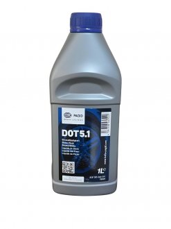Тормозная жидкость DOT5.1 (1L.) HELLA 8DF355360091 (фото 1)