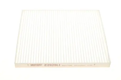Фільтр салону Hyundai Accent/i40/Veloster 10-/Tucson 04-10/Kia Rio/Sportage/Carens 04-/Cerato 08- HENGST FILTER E2925LI