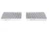 Фильтр салона BMW 5 (G30/F90)/7 (G11/G12) 15-(угольный) (к-кт 2 шт.) HENGST FILTER E4938LC-2 (фото 1)