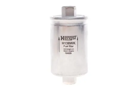 Фільтр паливний ВАЗ 2107, 08, 09, 99, 11, 12, 21 (інж.) (HENGST) HENGST FILTER H138WK