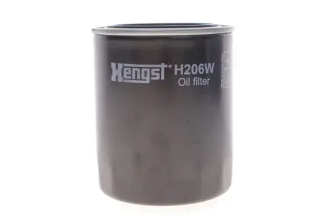 Фильтр масляный Ford Ranger/Mazda B-Serie/Toyota Avensis/Hiace/Hilux/Land Cruiser 2.0D-4.2D 81-07 HENGST FILTER H206W