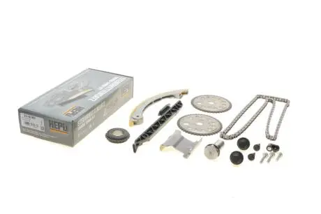 Комплект цепи ГРМ Opel Vectra B/C/Astra G 2.0-2.2.2 01- (цепь, натяжник, шестерня) HEPU 210184