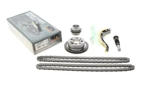 Комплект цепи ГРМ Ford Focus 1.8TDDi 98-05 (z=84) HEPU 210327