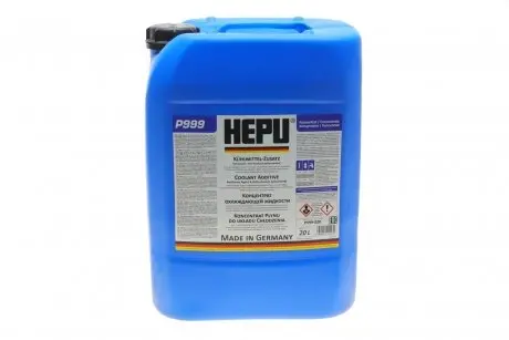 Антифриз (синий) G11 (20L) (W G011 A8C A1) (концентрат) HEPU P999-020