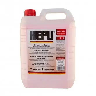 Антифриз (красный) G12 (5л) (концентрат) HEPU P999-G12-005