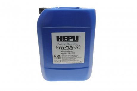 Антифриз (жовтий) G11 (20L) (концентрат) HEPU P999-YLW-020