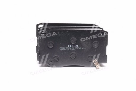 Колодка тормозов. диск. HYUNDAI HD65/72 передн. (выр-во SANGSIN) Hi-Q (SANGSIN) SP1080