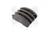 Колодка тормозов. диск. KIA CARNIVAL 2.5 V6, 3.5 V6, 2.9 CRDI 00-03 передн. (выр-во SANGSIN) Hi-Q (SANGSIN) SP1116 (фото 3)