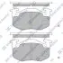 Комплект тормозных колодок из 4 шт. дисков Hi-Q (SANGSIN) SP1242 (фото 1)
