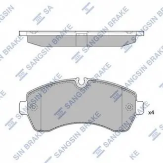 Комплект тормозных колодок. Hi-Q (SANGSIN) SP1425