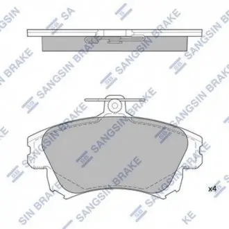 Комплект тормозных колодок из 4 шт. дисков Hi-Q (SANGSIN) SP1530