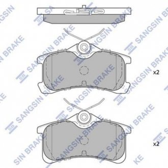 Колодки тормозные дисковые Hi-Q (SANGSIN) SP1575