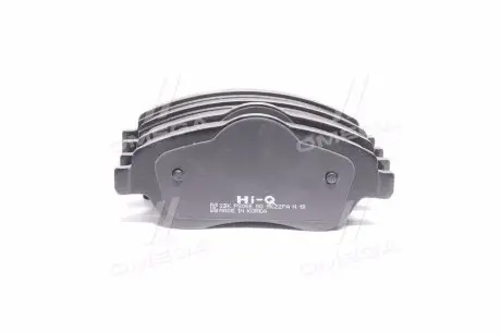 Колодка тормозов. диск. OPEL MERIVA 03-08 (D1176) передн. (выр-во SANGSIN) Hi-Q (SANGSIN) SP1745