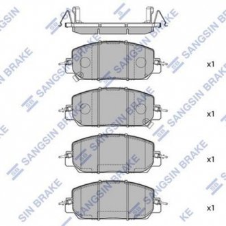 Колодки тормозные дисковые Hi-Q (SANGSIN) SP4176