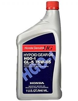 Трансмиссионное масло Hypoid Gear Oil HGO-1 75W-85, 0,946л HONDA 082009014