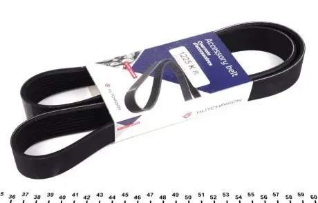 Ремень генератора Mazda 3/5/6 2.0 DI/CD 02-10 (8PK1225) HUTCHINSON 1225K8