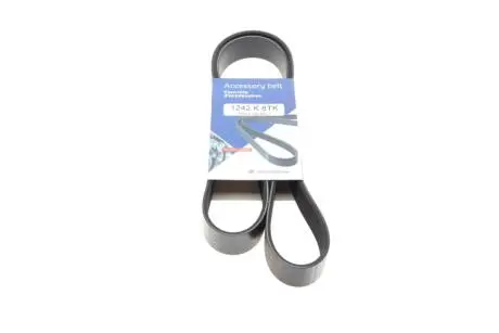 Ремінь генератора MB SLR (R199) 04- M155 (8PK1242) HUTCHINSON 1242 K 8TK