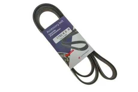 Ремень генератора VW LT/T4 2.5TDI 96-06/Peugeot Expert 1.9D/2.0HDI 98- (6PK1750) HUTCHINSON 1750K6