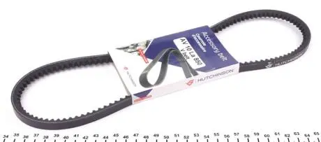 Ремінь генератора VW Passat 2.0/2.2 -88 (10x850) HUTCHINSON AV 10 LA 850