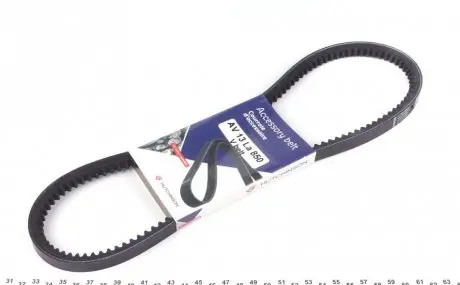 Ремень генератора BMW E30/E34 M40 87-93/Daewoo Lanos 1.3-1.6 97-05 HUTCHINSON AV 13 La 850