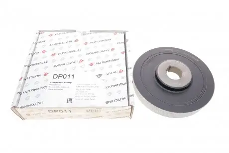 Шкив коленвала Citroen/Fiat/Peugeot 1.9D/2.0HDi (6PK) HUTCHINSON DP011
