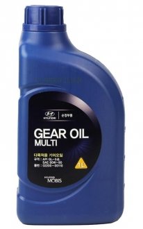 Трансмиссионное масло Hyundai/Kia Gear Oil Multi 80W-90, 1л Hyundai/Kia/Mobis 02200-00110