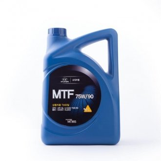 Трансмиссионное масло Hyundai/Kia MTF Gear Oil 75W-90, 6л Hyundai/Kia/Mobis 04300-5L6A0 (фото 1)