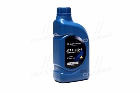 Масло АКПП ATF FLUID-J 1 л Matic-J п/с для пятиступенчатых АКПП A5SR1 или A5SR2 (аналог RED-1) Hyundai/Kia/Mobis 04500-00140 (фото 1)