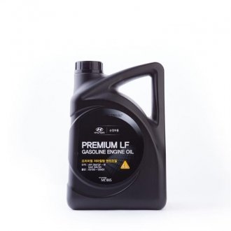 Масло ДВС 5W-20 4 л Premium LF Gasoline SM/GF-4 синт. Mobis Hyundai/Kia/Mobis 05100-00451