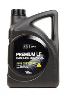 Олива моторна Hyundai/Kia Premium LF Gasoline 5W-20, 4л. Hyundai/Kia/Mobis 05100-00451