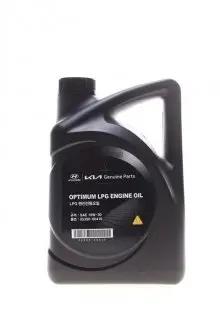 Моторное масло Hyundai/Kia Optimum LPG 10W-30, 4л Hyundai/Kia/Mobis 05300-00410