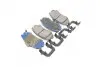 Колодки тормозные дисковые (выр-во Mobis) Hyundai/Kia/Mobis 581012HA10 (фото 2)