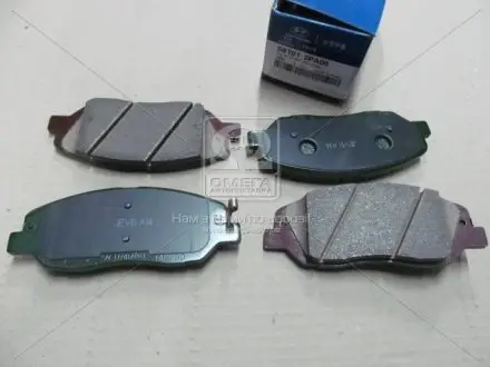 Тормозные колодки Hyundai/Kia/Mobis 581012PA00
