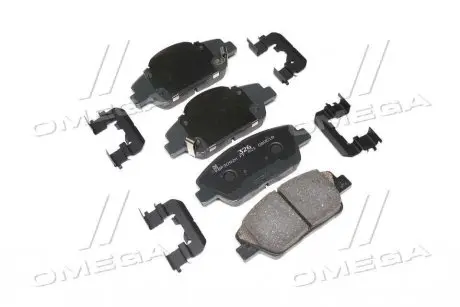 Колодки тормозные дисковые (выр-во Mobis) Hyundai/Kia/Mobis 581012TA00
