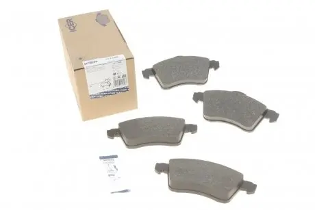 Тормозные колодки (передние) VW T4 90-03 R15 (без датчиков) ICER 141166