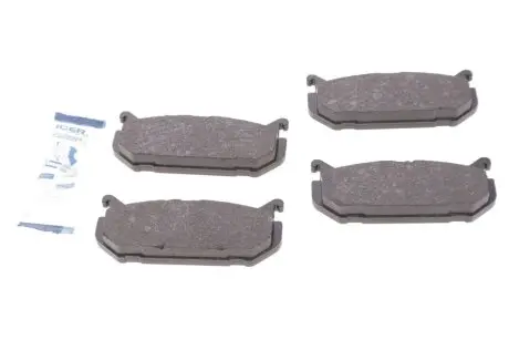 Колодки тормозные (задние) Mazda 626/MX-6 91-97 ICER 181110