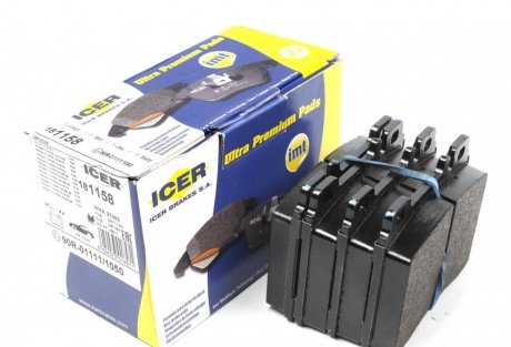 Комплект тормозных колодок (дисковых) ICER 181158