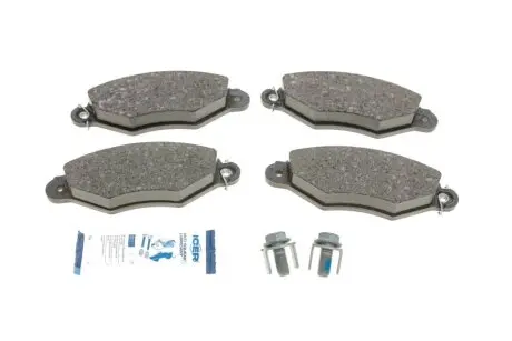Колодки тормозные (передние) Citroen Xsara 97-05 ICER 181204-702