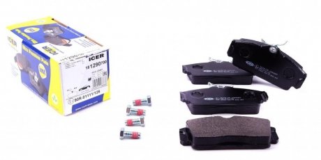 Комплект тормозных колодок (дисковых) ICER 181290-700
