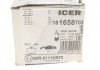 Комплект тормозных колодок (дисковых) ICER 181658-703 (фото 11)