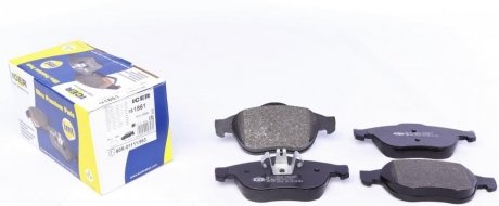 Комплект тормозных колодок (дисковых) ICER 181861 (фото 1)